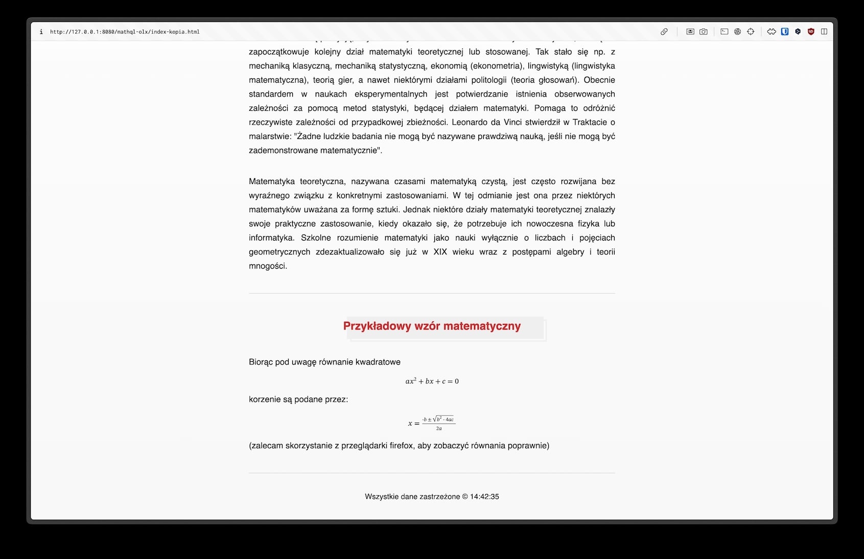 Projekt MathQL